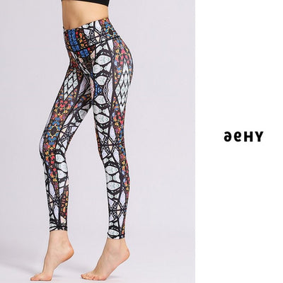 Pantalones de Yoga Estampado Tie-Dye - Image 10
