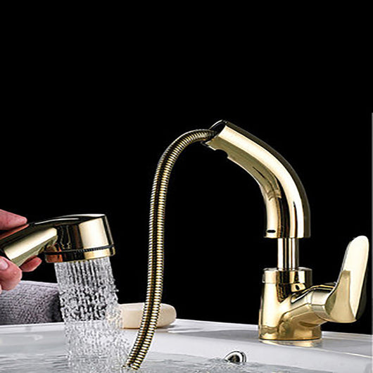 Grifo Mezclador Negro para Lavamanos - Agua Fría y Caliente Ajustable - Image 3