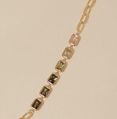 Pulsera Vintage con Gemas Degradadas para Mujer - Image 5