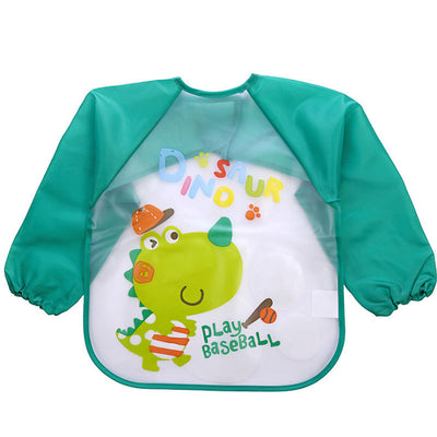 Bata de Cambio Reversible Impermeable de Manga Larga para Niños - Image 2
