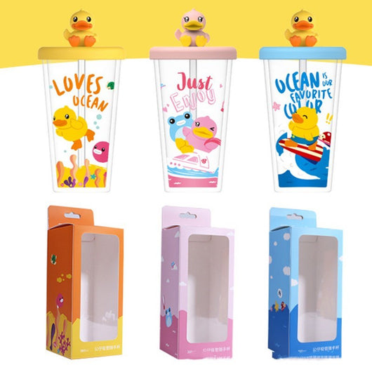 Vaso Infantil Pato Amarillo - Taza con Diseño Divertido