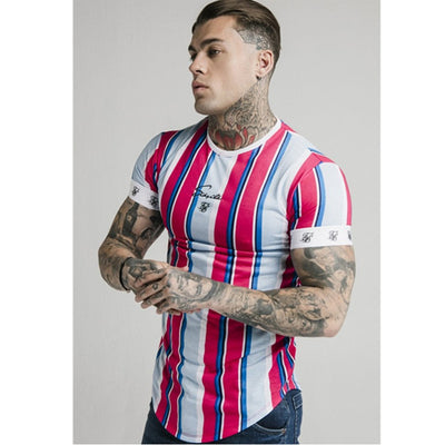 Playera Deportiva de Rayas para Hombre - Image 7