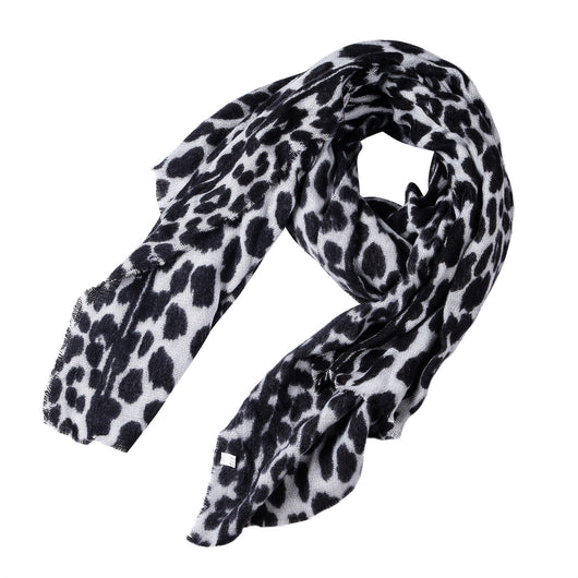 Bufanda Chal de Cachemira con Estampado Leopardo para Mujer - Image 35