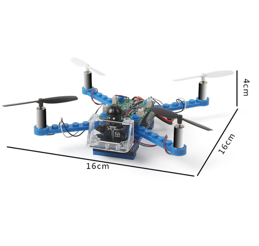 Dron Cuadricóptero Armable con Bloques de Construcción - Image 5