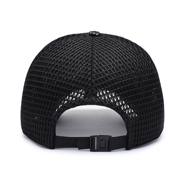 Gorra Deportiva de Malla Ajustable con Protección Solar