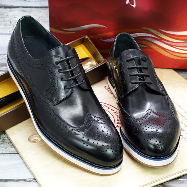 Zapatos de Cuero Casual Ejecutivo para Hombre - Estilo Europeo y Americano