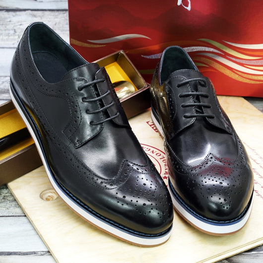Zapatos de Cuero Casual Ejecutivo para Hombre - Estilo Europeo y Americano - Image 2