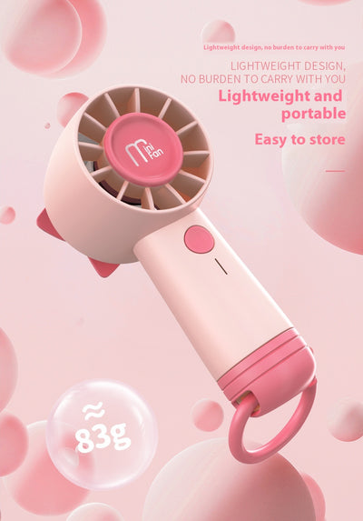 Ventilador Portátil de Mano con Diseño Infantil - Image 10