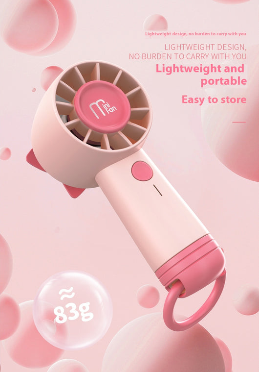 Ventilador Portátil de Mano con Diseño Infantil - Image 10