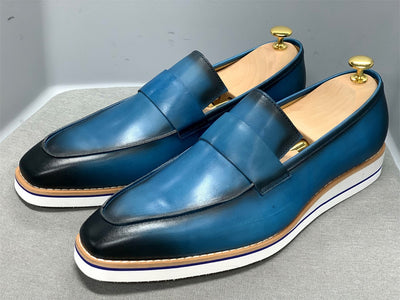 Zapatos Casuales de Cuero Artesanal para Hombre - Image 3