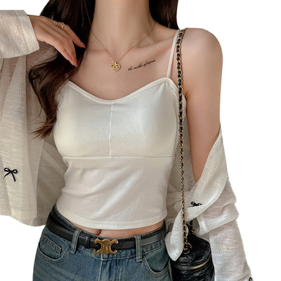 Camiseta Tirantes Rayada con Sostén Acolchado - Lencería Sexy y Cómoda - Image 5