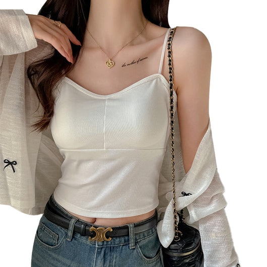 Camiseta Tirantes Rayada con Sostén Acolchado - Lencería Sexy y Cómoda - Image 5