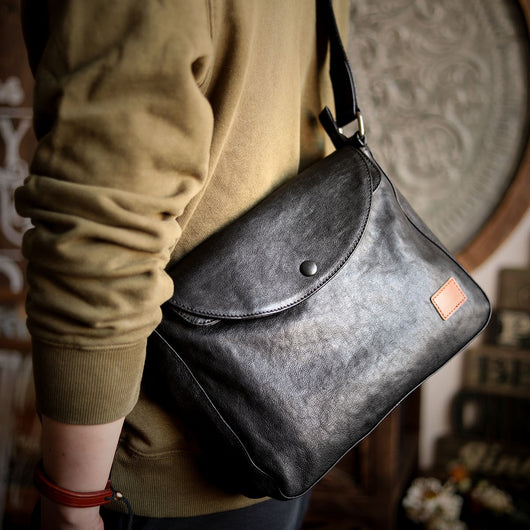 Bolso Crossbody de Cuero para Hombre - Ideal para Commuting - Image 3