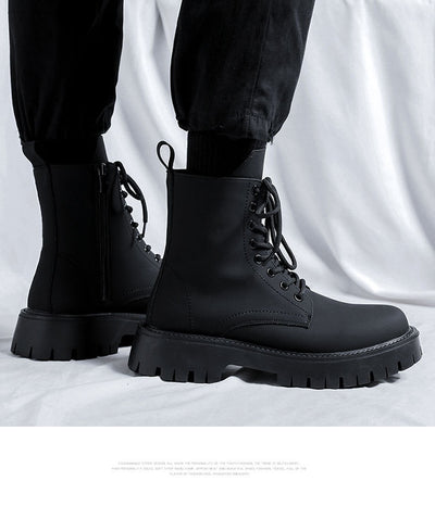Botas Martin de Trabajo Negras Caña Alta - Suela Gruesa y Resistente - Image 17