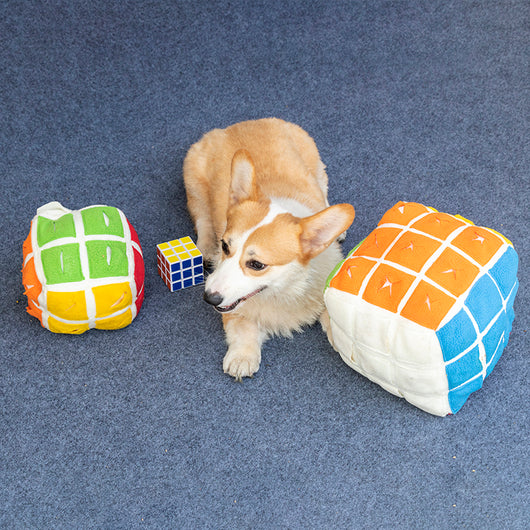 Cubo Olfativo Interactivo para Mascotas - Juguete Puzzle Escondedor de Premios - Image 6