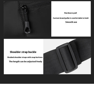 Mochila Bandolera Hombre Gran Capacidad - Bolsa Pecho Versátil para Estudiante y Commuter - Image 52
