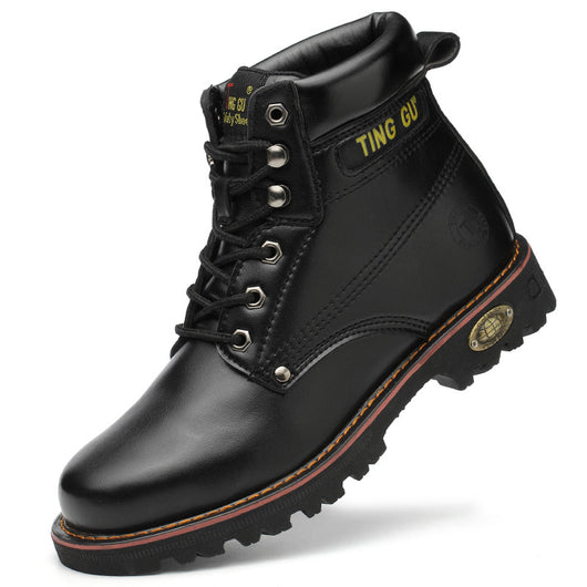 Botas de Seguridad Amarillas Caña Alta Anti-impacto con Puntera de Acero - Image 12