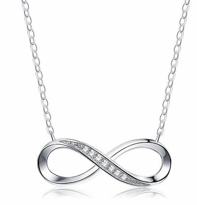 Collar de Plata Esterlina para Mujer con Diseño de 8 Caracteres - Image 13