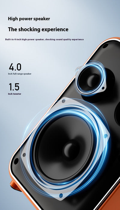 Parlante Bluetooth Portátil para Karaoke Exterior - Image 16