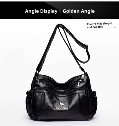 Bolso Bandolera de Gran Capacidad con Múltiples Compartimentos - Image 16