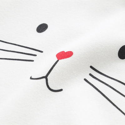 Sudadera con Capucha Gato Lindo para Estudiante - Otoño e Invierno - Image 3