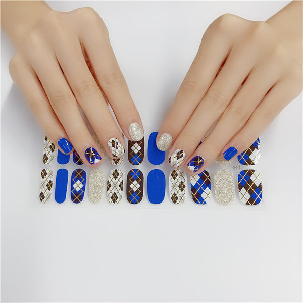 Esmalte de Uñas Premium con Adhesivos Decorativos