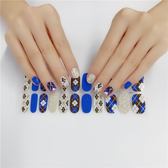 Esmalte de Uñas Premium con Adhesivos Decorativos