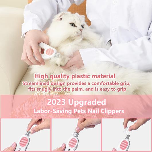Cortauñas para Perros y Gatos con Luz LED y Corte Seguro - Image 8