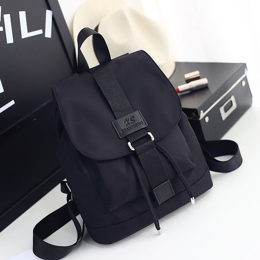 Mochila de Nylon con Hebilla Cuadrada