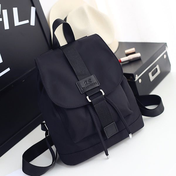 Mochila de Nylon con Hebilla Cuadrada