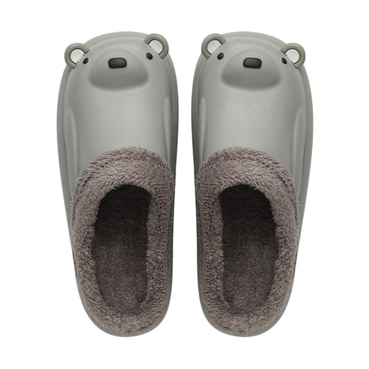Pantuflas Cálidas Antideslizantes con Diseño Osito - Image 2