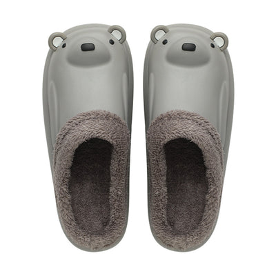 Pantuflas Cálidas Antideslizantes con Diseño Osito - Image 2