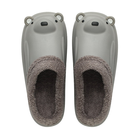 Pantuflas Cálidas Antideslizantes con Diseño Osito - Image 2
