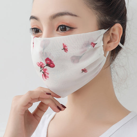 Mascarilla de Gasa Floral Elegante - Image 12