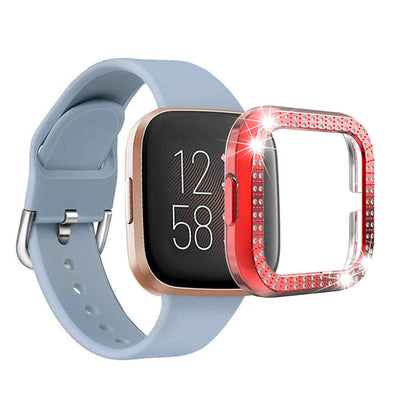 Funda Protectora de Diamante para Fitbit Versa 2 - Carcasa PC Resistente - Image 16