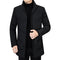 Abrigo de Algodón para Hombre Maduro - Chaqueta de Invierno Casual