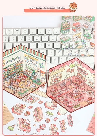 Stickers de Paisaje Multiescala sin Corte para Decoración de Escenas - Image 19