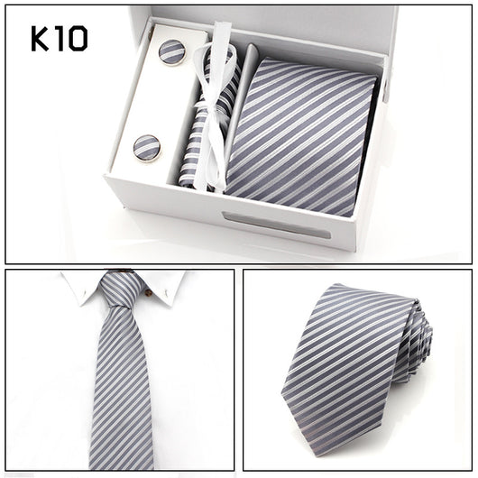 Set de 6 Corbatas Formales para Hombre - Image 3