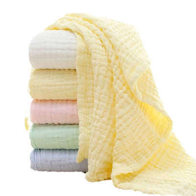 Toalla de Baño para Bebé de 6 Capas de Gasa Suave y Absorbente - Image 5