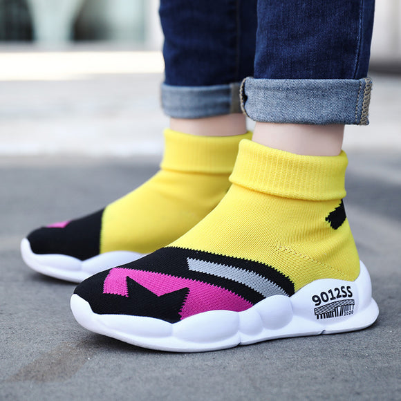 Tenis Transpirables Tejido Volador para Niñas - Colección Otoño