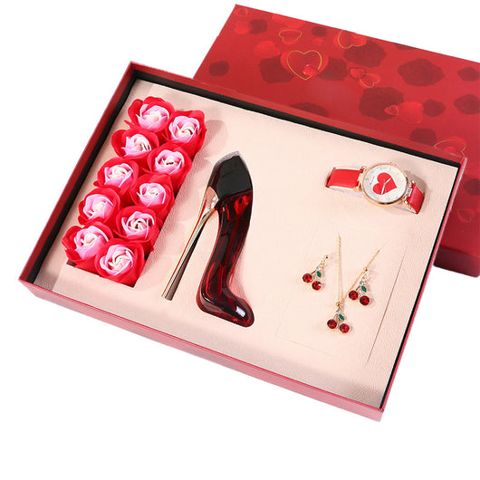 Reloj Perfumado con Aretes de Moda - Image 5