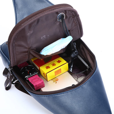 Mochila Pecho Multifunción para Hombre - Bolsa Cruzada Deportiva y de Viaje - Image 5