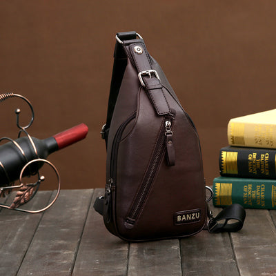Mochila Pecho Multifunción para Hombre - Bolsa Cruzada Deportiva y de Viaje - Image 3