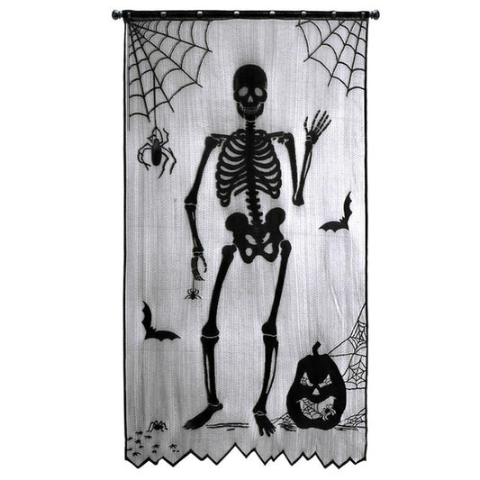 Cortina con Patrón de Halloween