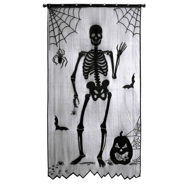 Cortina con Patrón de Halloween