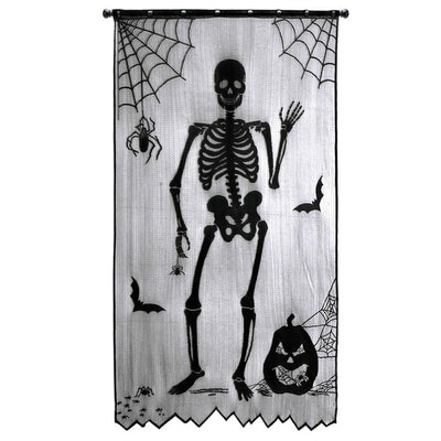 Cortina con Patrón de Halloween