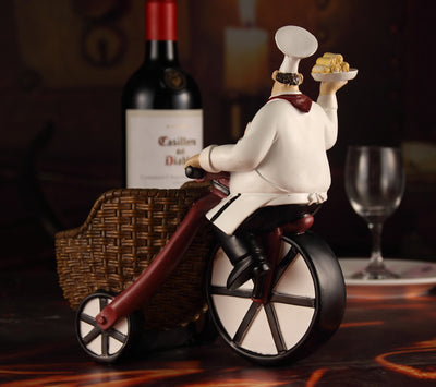 Botellero de Resina Europeo para Chef