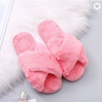 Pantuflas Invierno Mujer con Pelaje Sintético - Cómodas y Cálidas Tallas Grandes - Image 4