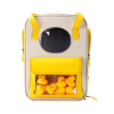 Mochila de Lona Transpirable de Gran Capacidad para Mascotas - Image 6