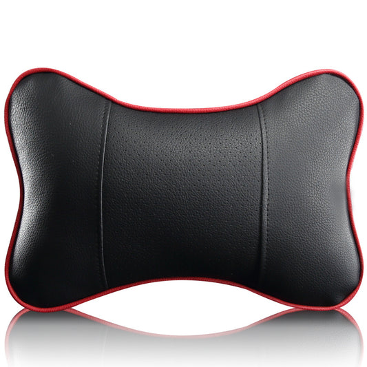 Juego de 2 Almohadas Cervicales 3D en Cuero Artificial Premium